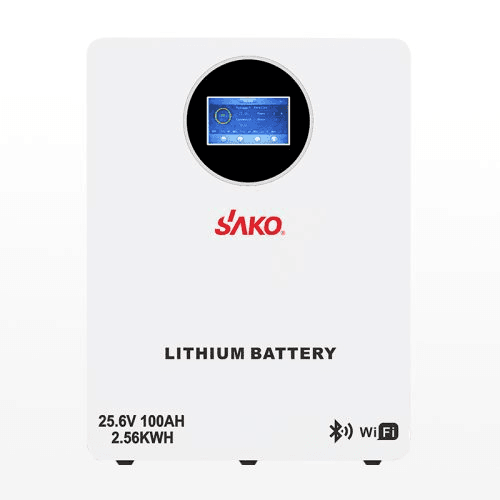 SAKO LI MAX 25.6V 100Ah 2.56kWh LiFePO4 Lithium Battery